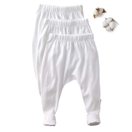 FALLON 3-Pack Footed Baby Pants