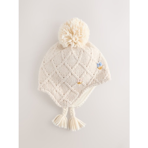 Ecru Trapper Hat (3mths-13yrs)