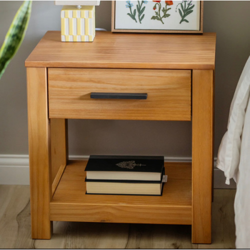 Loft One-Drawer Nightstand – Grain Wood Furniture