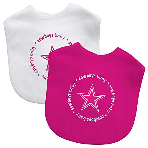 Baby Fanatic NFL unisex-baby 2-pack Bibs