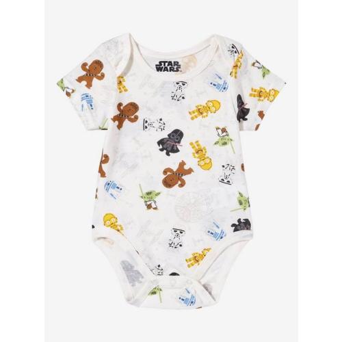 Star Wars Chibi Character Allover Print Infant One-Piece — BoxLunch Exclusive