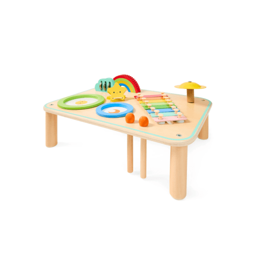 8 Piece Wooden Music Table - Assorted - One Size