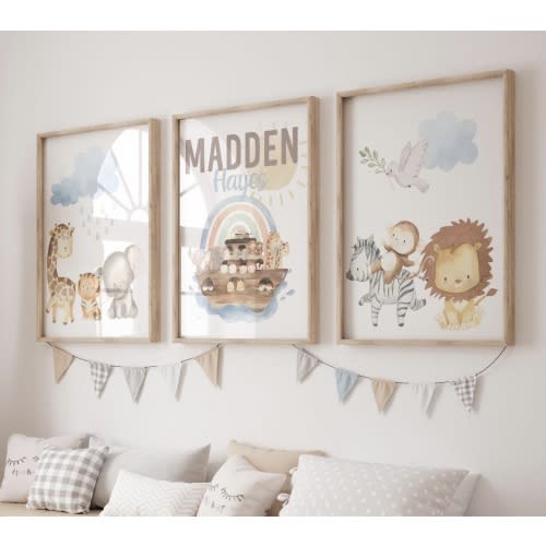 Noah’s Ark Wall Decor