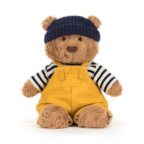 Jellycat Bartholomew Bear in a Seafarer Outfit