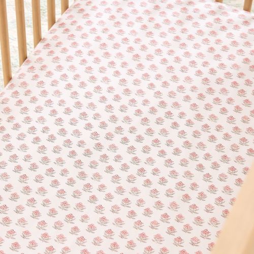 Begonia Crib Sheet