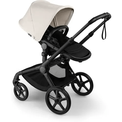 Bugaboo Fox 5 Renew Full Size All Terrain Premium Stroller from Newborn to Toddler - Misty White