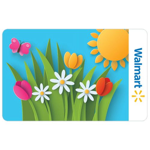 Spring Day Walmart Gift Card