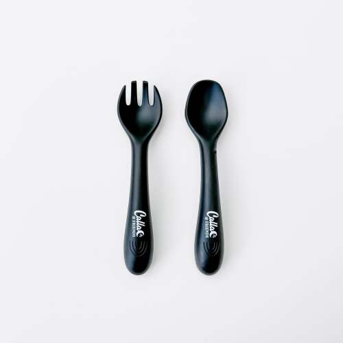 BLACKOUT COLLECTION My First Silicone Utensils – Calla and Friends