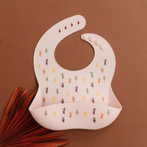 Dancers Silicone Bib (Blush) – Ade + Ayo