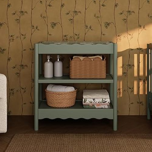 Babyletto Swell Changing Table in Light Sage