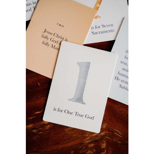 Catholic 123 Cards for Kids