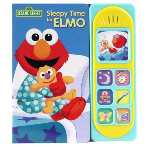 Sesame Street: Sleepy Time for Elmo Sound Book - by Pi Kids (Mixed Media Product)