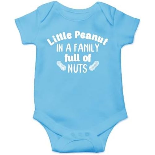 CBTwear Little Peanut Baby Bodysuit - Adorable Boy Girl Romper Clothing Funny Cute Infant Outfit Unisex