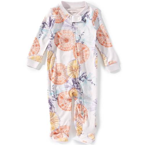 Burt's Bees Baby Organic Cotton Parasol Sleep & Play Footie