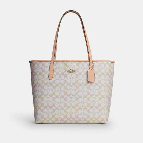 City Tote Bag In Signature Canvas