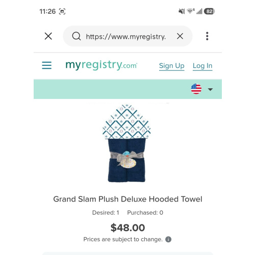 Grand Slam Plush Deluxe Hooded Towel