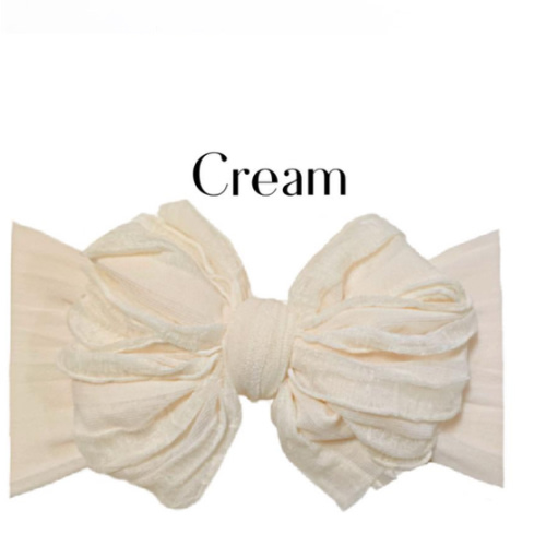 Big RUFFLE Bow Headband, Baby Girl Headwrap, Baby Turban, Baby Head Wraps, Newborn Bow Headband, Bow Toddler Headbands, Baby Girl Headbands - Etsy