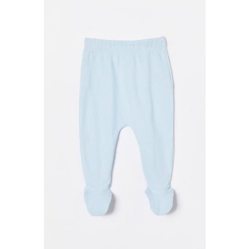Organic Pointelle Footed Legging, Newborn