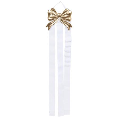 Gold Bow Hanging Bow Holder
