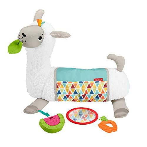 Fisher-Price Grow-with-Me Tummy Time Llama