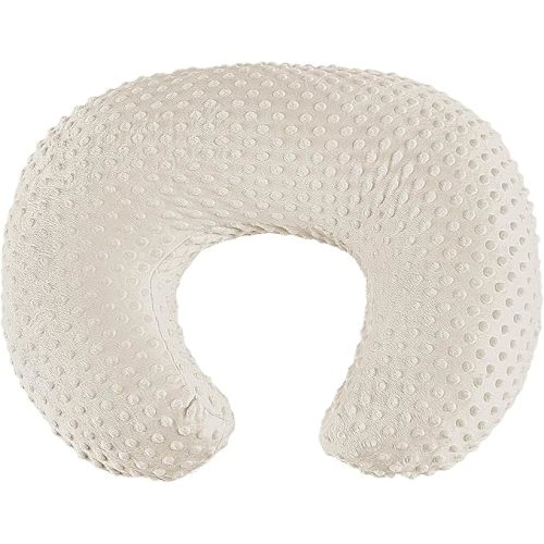 Nursing Pillow for Bottle and Breastfeeding, Ergonomic Comfort Nursing Essentials for Mom and Baby, Feeding Support Pillow with Removable Cover, Easier and Healthier Nursing (Fog)