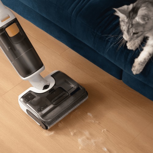 Roborock F25 GT Vacuum Mop All in One, Wet Dry Vacuum Cleaner Cordless, 20000Pa Floor Cleaner Machine for Tile Hardwood Wood Vinyl Floor, Edge to Edge Self Cleaning Electric Mop with 180° Lie-Flat
