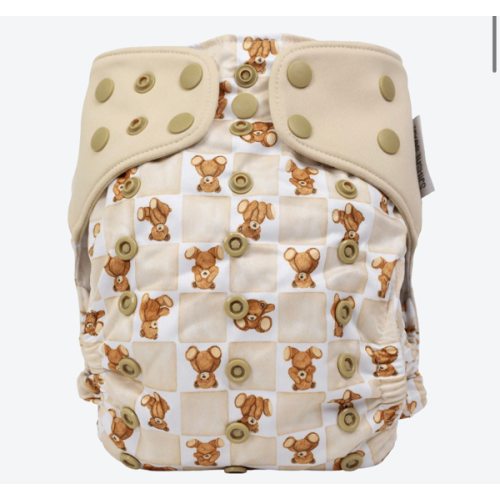 The Ultimate - One Size Pocket Reusable Cloth Diaper - Stretchy Tabs