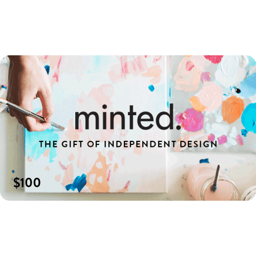 Minted Gift Cards- For Baby Announcement