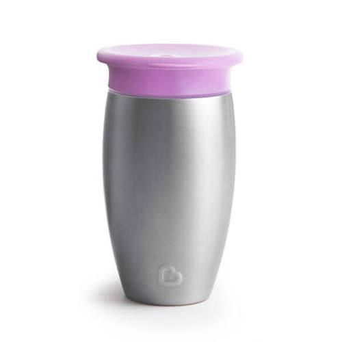 Miracle Stainless Steel 360° Sippy Cup, 10oz | Munchkin