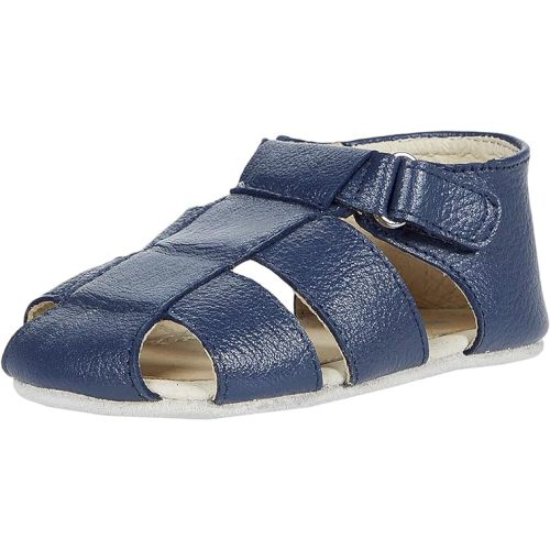 Robeez Baby Boys and Unisex First Kicks Sandals, Slip Resistant Walking Shoes for Infant and Toddler Early Walkers