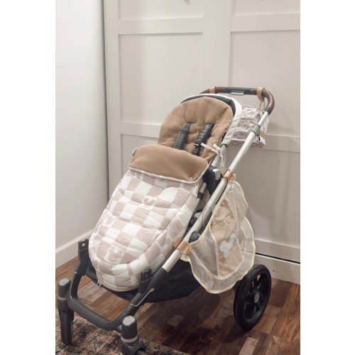 Mouse Checkered Stroller Blanket (PRE-ORDER)