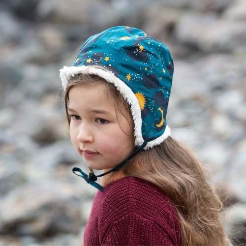 Saturn Nights Sherpa Lined Hat – Little Green Radicals