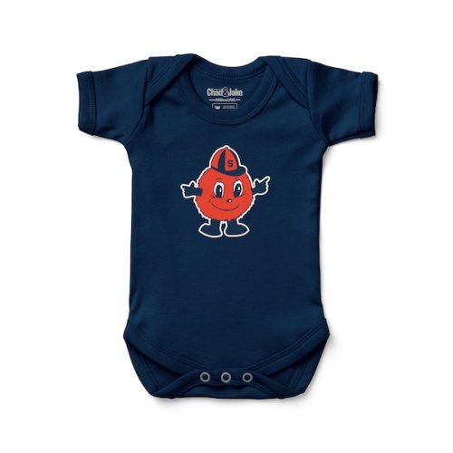 Infant Chad & Jake Navy Syracuse Orange  Bodysuit