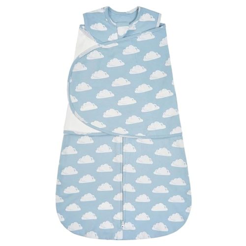 ZIGJOY Baby Swaddle Sleep Sack, 1.0 TOG Sleep Sack Swaddles for Newborns & infant 0-6 Months 100% Cotton Baby Wearable Blanket for Newborn Registry Essentials