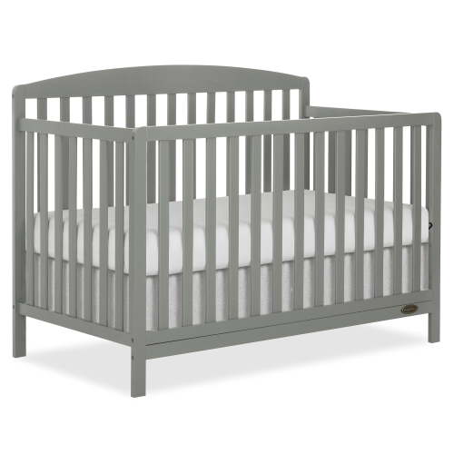 Dream On Me Odelle 5-in-1 Convertible Crib, Converts from Baby Crib to Toddler Bed, Day Bed, Kids Bed and Full Size Bed, Three Adjustable Mattress Height Positions, in Sea Grass