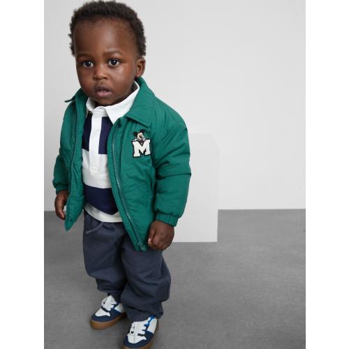 0-36mths | Disney’s Mickey Mouse Zip-Up Bomber Jacket