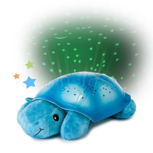 Calming Nightlight Star Projector | Twilight Turtle Blue – cloud.b