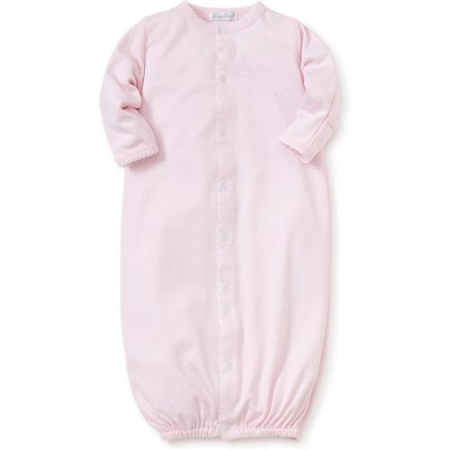 kissy kissy Baby 100% Pima Cotton New Kissy Dots Print Convertible Nightgown