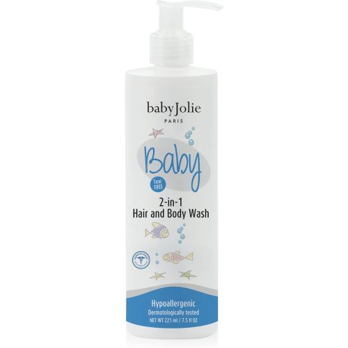 Baby Jolie Baby Body Wash, Kids Hair and Body Wash for Babies & Newborn 2-in-1, Shampoo + Soap | 7.5oz | 221ml (1)