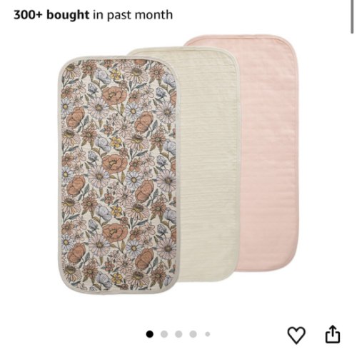 Amazon.com : mushie water repellent changing pad liners made with organic cotton