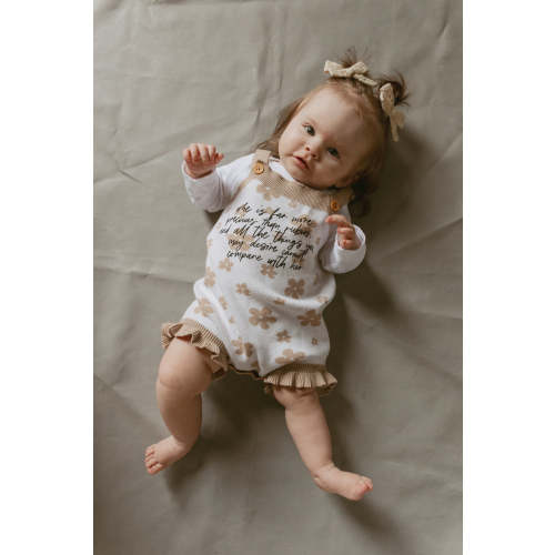 Far More Precious Floral Knit Romper – OUR HOUSE ABOVE