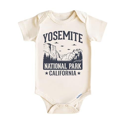 Yosemite National Park Baby Onesie for Boys Girls Baby Bodysuit - California Outfit Newborn Gift