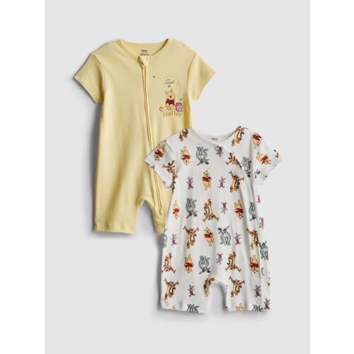 0-24mths | 2pk Disney’s Winnie the Pooh Rompers