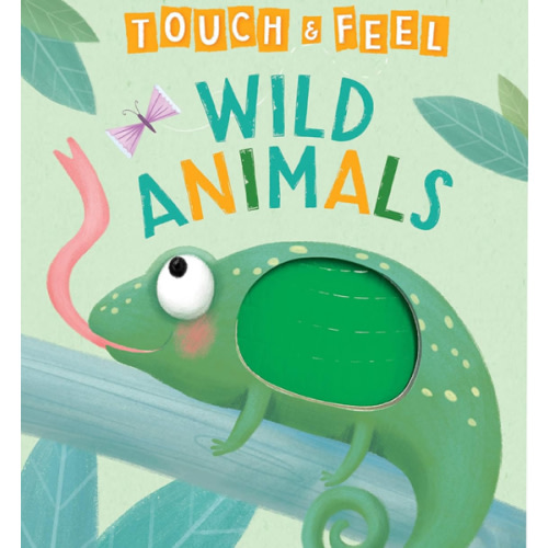 Wild Animals: A Touch and Feel Book - Children's Board Book - Educational