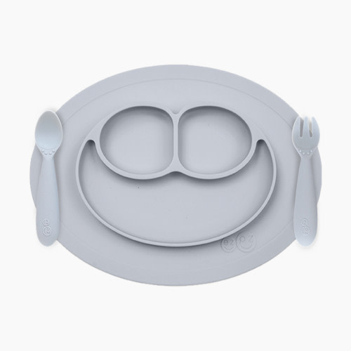 ezpz Mini Feeding Set - Pewter