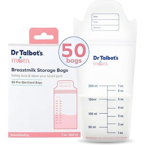 Dr. Talbot's Mom Breastmilk Storage Bags - 50 Count
