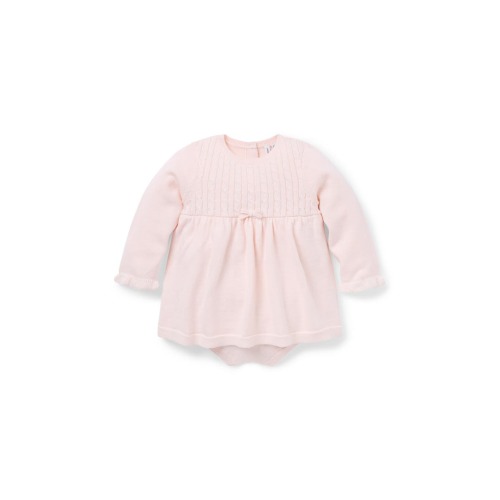 Baby Cable Knit Romper