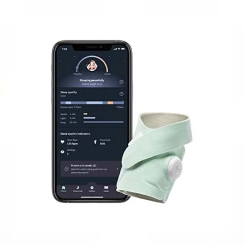 Owlet Dream Sock, Mint