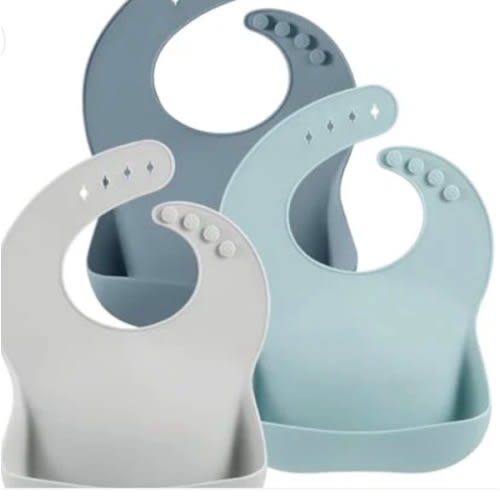 Silicone Bibs (3 Pack) – PandaEar