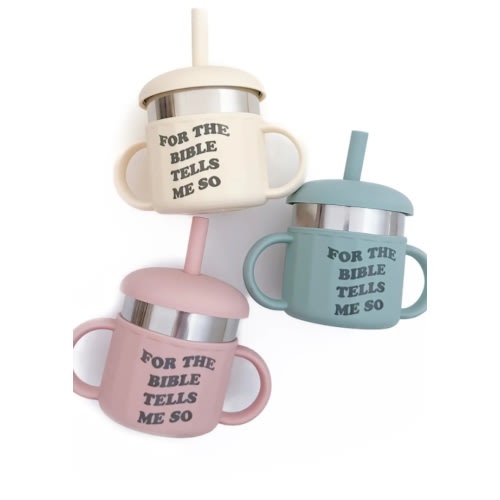 Jesus Loves Me This I Know Sippy Cup โ OUR HOUSE ABOVE